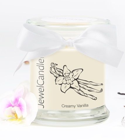 CANDELA PROFUMATA JEWEL CANDLE CREAMY VANILLA